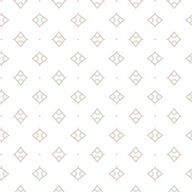 Geometrik şekilli kusursuz desen vektör çizimi