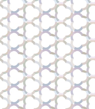 Geometrik şekilli kusursuz desen vektör çizimi