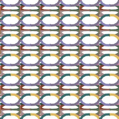 geometrik şekilli kusursuz desen