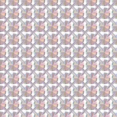 Geometrik şekilli kusursuz desen vektör çizimi