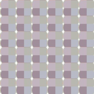 Geometrik şekilli kusursuz desen vektör çizimi