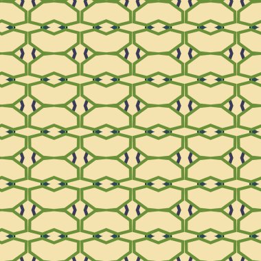 Geometrik şekilli kusursuz desen vektör çizimi