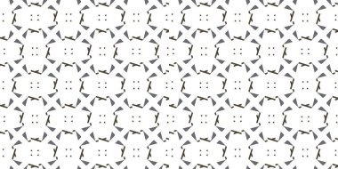 Geometrik şekilli kusursuz desen vektör çizimi