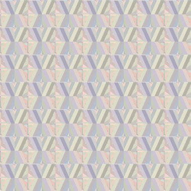 Geometrik şekilli kusursuz desen vektör çizimi