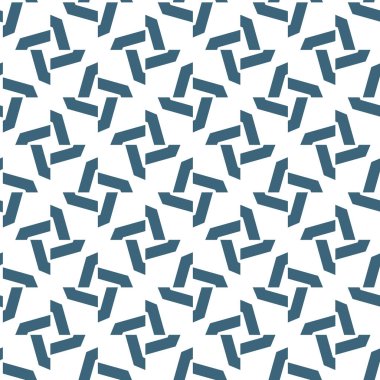 Geometrik şekilli kusursuz desen vektör çizimi