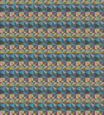 Geometrik şekilli kusursuz desen vektör çizimi