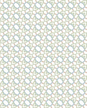 Geometrik şekilli kusursuz desen vektör çizimi