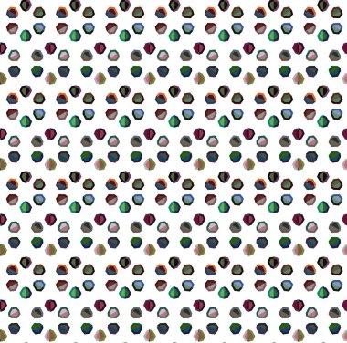 Geometrik şekilli kusursuz desen vektör çizimi