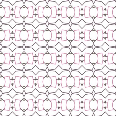 Geometrik şekilli kusursuz desen vektör çizimi
