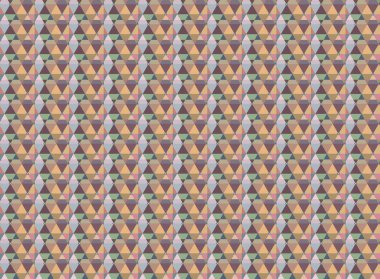 Geometrik şekilli kusursuz desen vektör çizimi