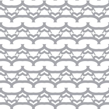 Geometrik şekilli kusursuz desen vektör çizimi