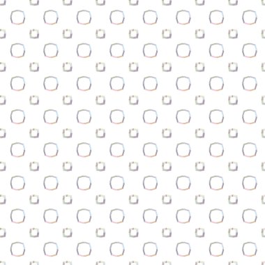 Geometrik şekilli kusursuz desen vektör çizimi