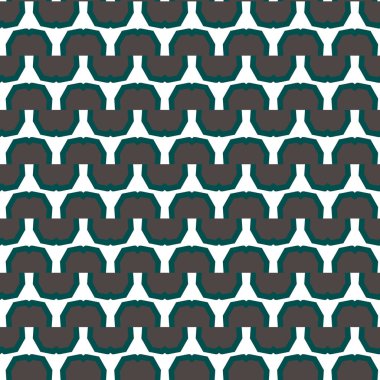 Geometrik şekilli kusursuz desen vektör çizimi