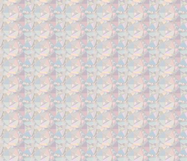 Geometrik şekilli kusursuz desen vektör çizimi