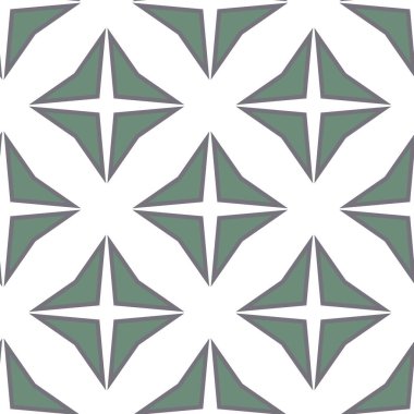 Geometrik şekilli kusursuz desen vektör çizimi