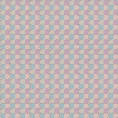 Geometrik şekilli kusursuz desen vektör çizimi