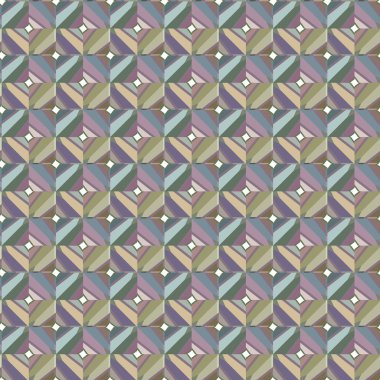 Geometrik şekilli kusursuz desen vektör çizimi