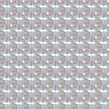 Geometrik şekilli kusursuz desen vektör çizimi