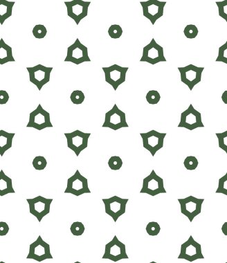 Geometrik şekilli kusursuz desen vektör çizimi