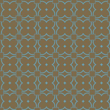 Geometrik şekilli kusursuz desen vektör çizimi