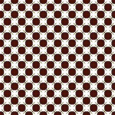 Geometrik şekilli kusursuz desen vektör çizimi