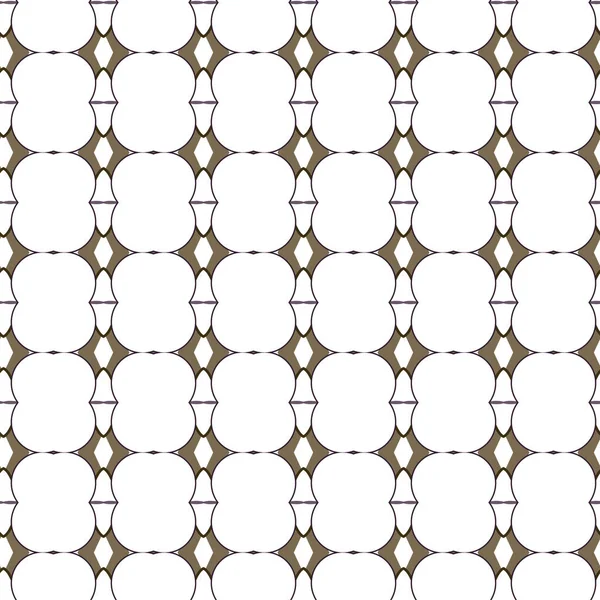 Nahtlose Muster Mit Geometrischen Formen Vektorillustration — Stockvektor