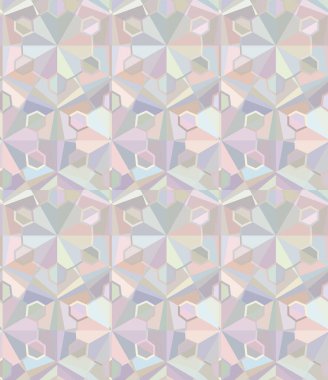 Geometrik şekilli kusursuz desen vektör çizimi