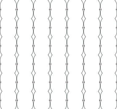 Geometrik şekilli kusursuz desen vektör çizimi