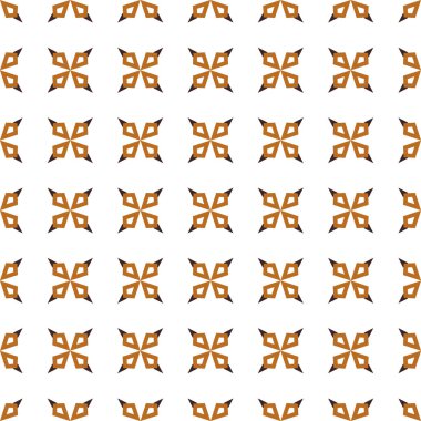 Geometrik şekilli kusursuz desen vektör çizimi