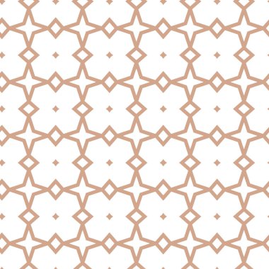 Geometrik şekilli kusursuz desen vektör çizimi