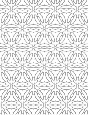 Geometrik şekilli kusursuz desen vektör çizimi