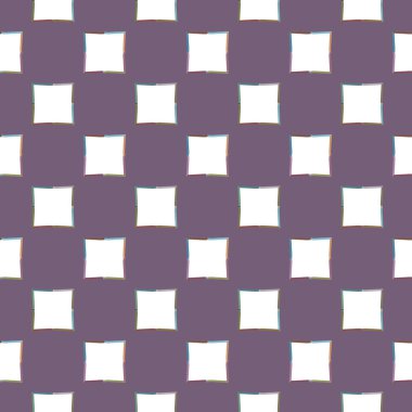 Geometrik şekilli kusursuz desen vektör çizimi