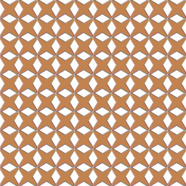 Geometrik şekilli kusursuz desen vektör çizimi