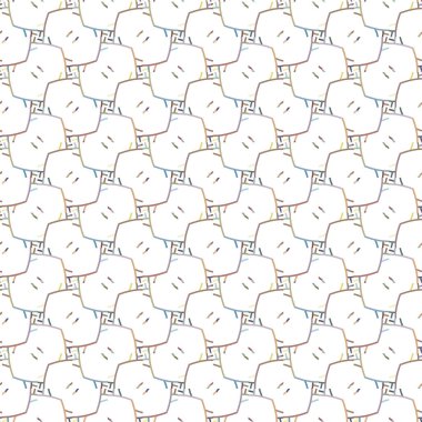 geometrik şekilli kusursuz desen