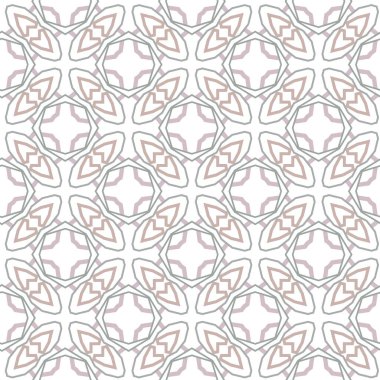 Geometrik şekilli kusursuz desen vektör çizimi