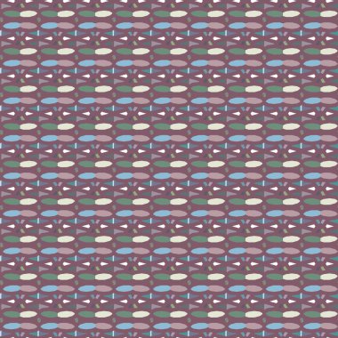 Geometrik şekilli kusursuz desen vektör çizimi