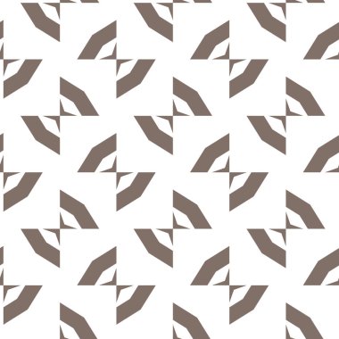 Geometrik şekilli kusursuz desen vektör çizimi