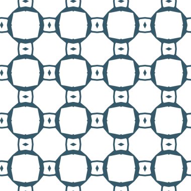 Geometrik şekilli kusursuz desen vektör çizimi