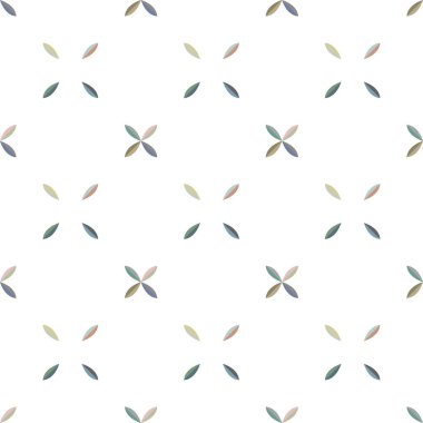 Geometrik şekilli kusursuz desen vektör çizimi