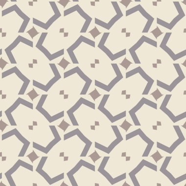 Geometrik şekilli kusursuz desen vektör çizimi