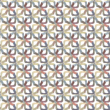 Geometrik şekilli kusursuz desen vektör çizimi