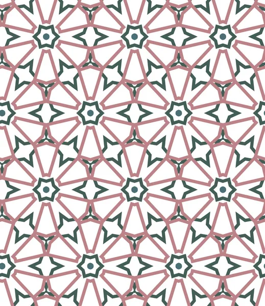 Geometrik şekilli kusursuz desen vektör çizimi