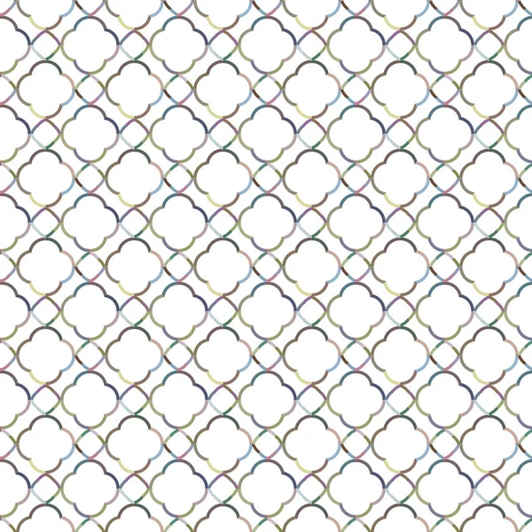 Geometrik şekilli kusursuz desen vektör çizimi