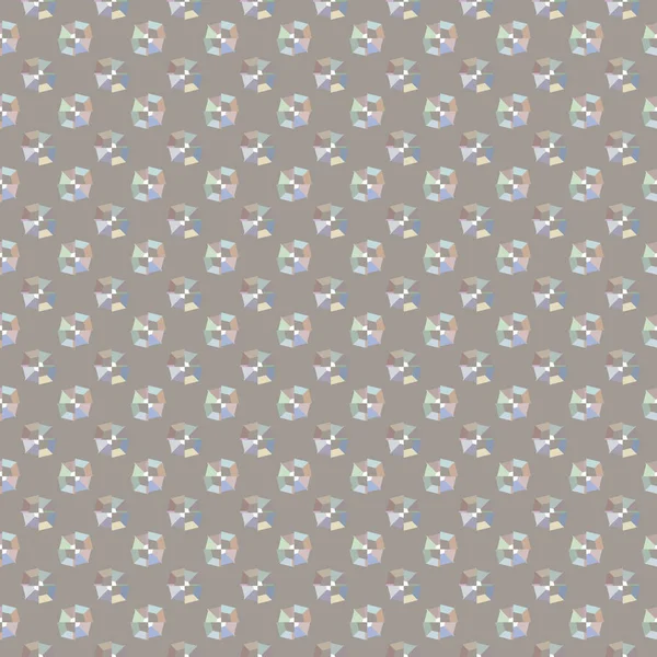 Geometrik şekilli kusursuz desen vektör çizimi