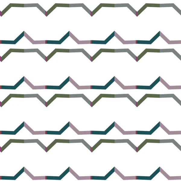 Modello Senza Soluzione Continuità Con Forme Geometriche Illustrazione Vettoriale — Vettoriale Stock