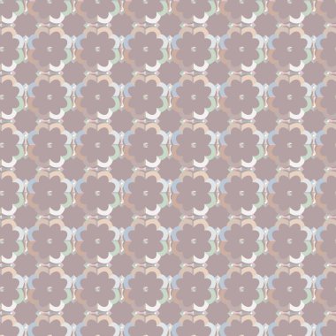 Geometrik şekilli kusursuz desen vektör çizimi