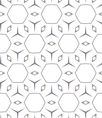 Geometrik şekilli kusursuz desen vektör çizimi