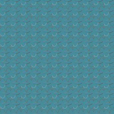 Geometrik şekilli kusursuz desen vektör çizimi