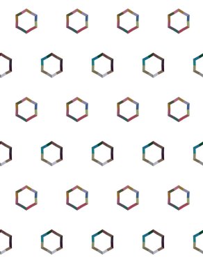 modern geometrik vektör tasarımı, kusursuz desen 