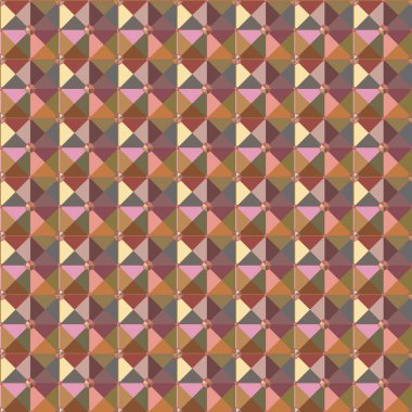 Modern geometrik vektör tasarımı, kusursuz desen çizimi